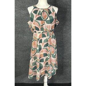 Faith & Joy Fit And Flare Sleeveless Maxi Dress Size XL AT3984